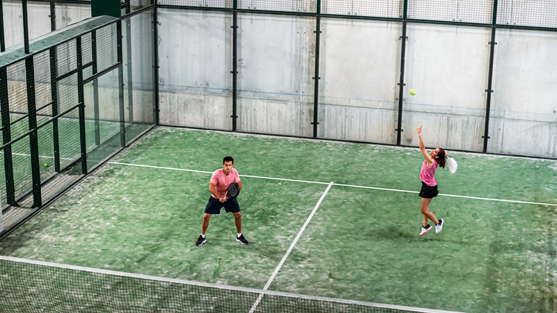 Making the most of the court in padel