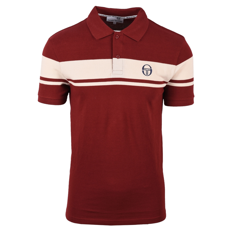 Young Line Polo Wine-Red