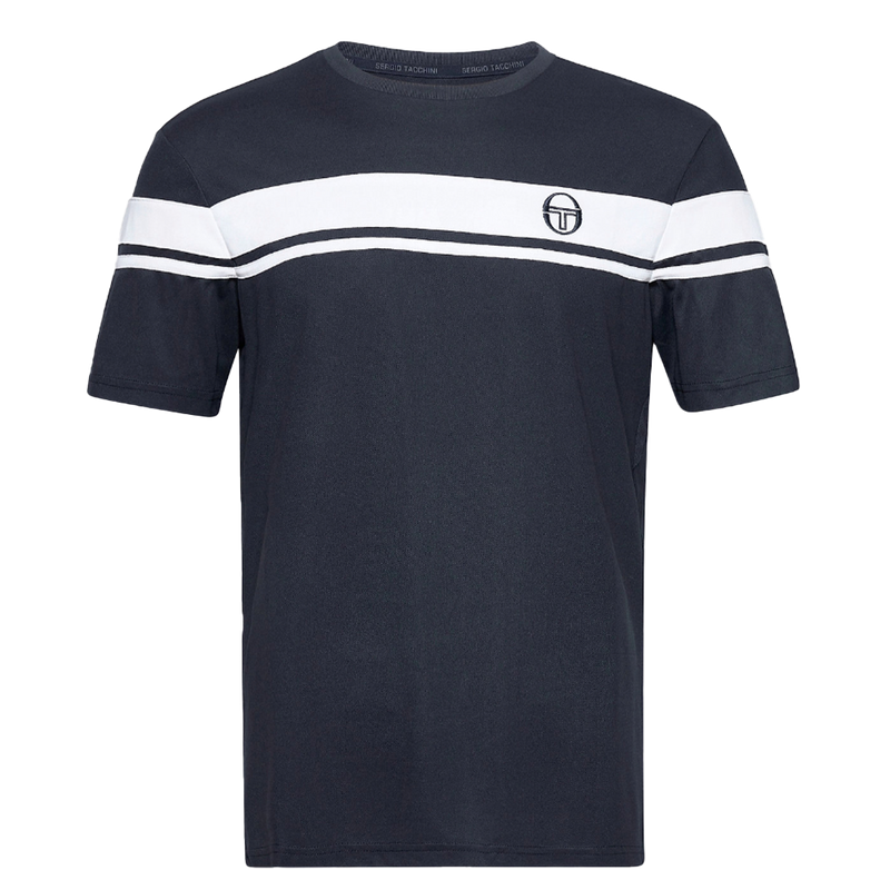 Sergio Tacchini Youngline Pro T-Shirt Navy/White